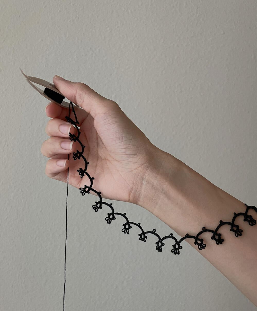 Tatting lace